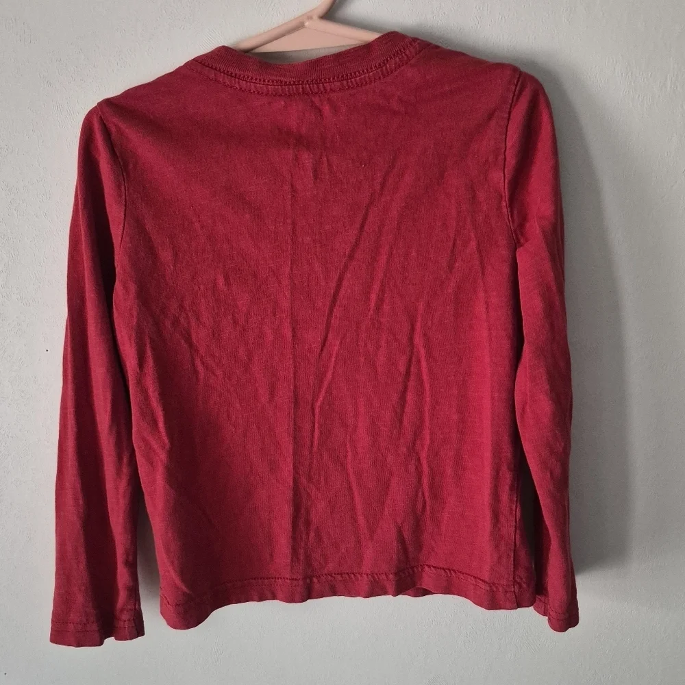 Tommy Bahama Red Long Sleeve Kids Shirt (4)